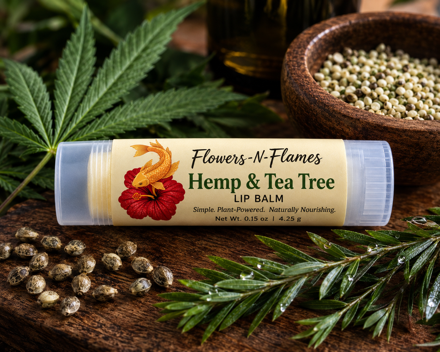 Hemp Tea Tree Lip Balm