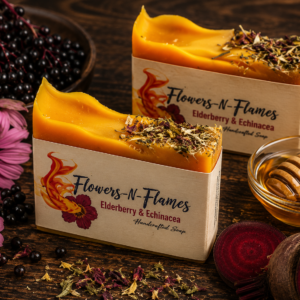 Elderberry & Echinacea Soap